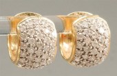 PAIR OF 14-KARAT YELLOW-GOLD A