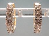PAIR OF 14-KARAT YELLOW-GOLD A