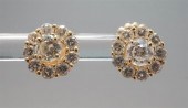 PAIR OF 14-KARAT YELLOW-GOLD A