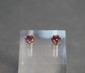 PAIR OF 14-KARAT YELLOW-GOLD A