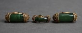 PAIR OF 14-KARAT YELLOW-GOLD A