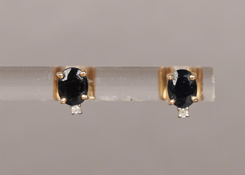 PAIR OF 14-KARAT YELLOW-GOLD,