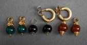 PAIR OF 14-KARAT YELLOW-GOLD H
