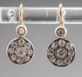 PAIR OF 14-KARAT YELLOW-GOLD,