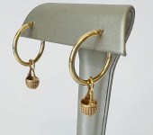 PAIR OF 14K GOLD GLENAAN NANTU