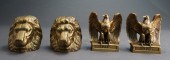 PAIR OF '1776' EAGLE BOOKENDS