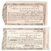 PAIR OF 1782 REVOLUTIONARY WAR