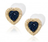 PAIR OF 18 KARAT YELLOW GOLD,