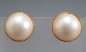 PAIR OF 18-KARAT YELLOW-GOLD A