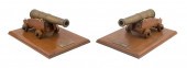 PAIR OF 1805 32-POUND DECK CAN