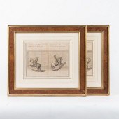 PAIR OF 18TH C. GERMAN EQUESTR