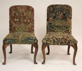 PAIR OF 18TH C QUEEN ANNE CARV