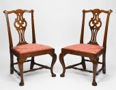 PAIR OF 18TH C. SALEM MA QUEEN