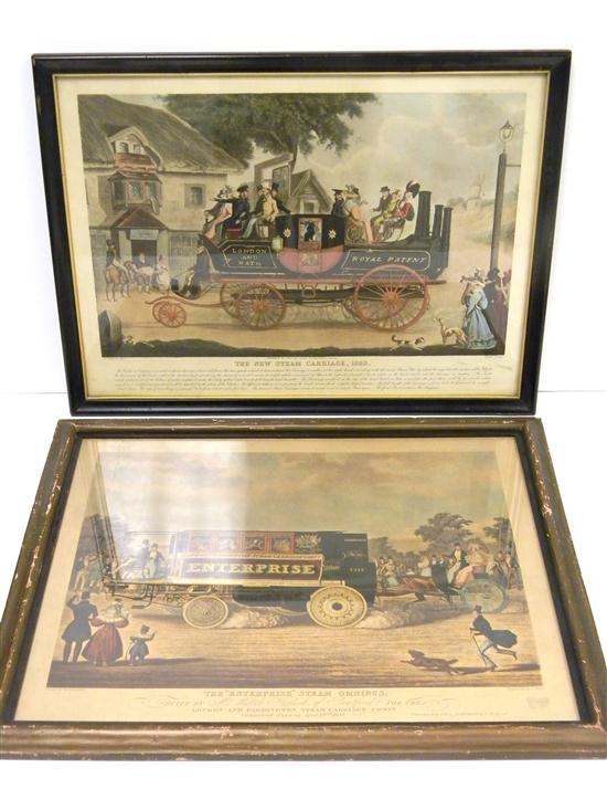 Pair of 18th century hand-colored