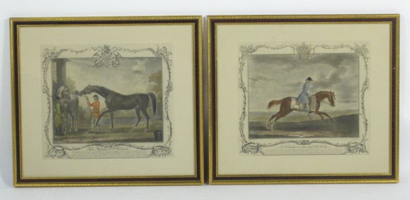 Pair of 18th Century Racing
