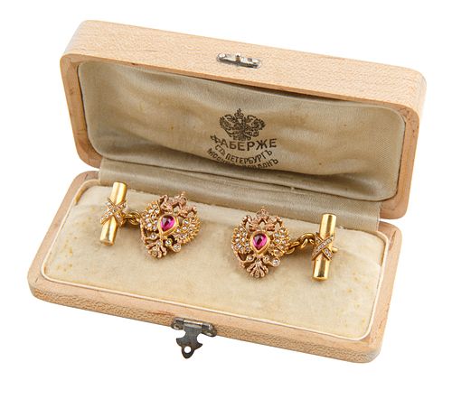 PAIR OF 1908-1913 FABERGE