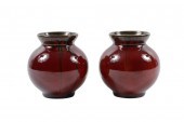 PAIR OF 1932 ROOKWOOD COROMAND