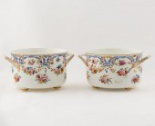 PAIR OF 1940S FRENCH FLORAL MO