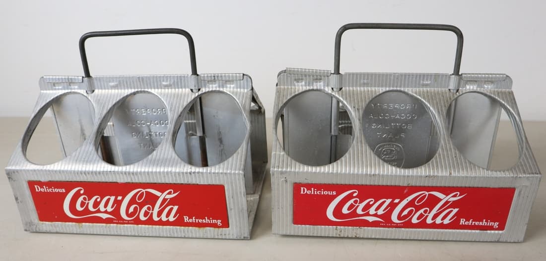 PAIR OF 1950'S DRINK COCA COLA