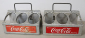PAIR OF 1950'S DRINK COCA COLA