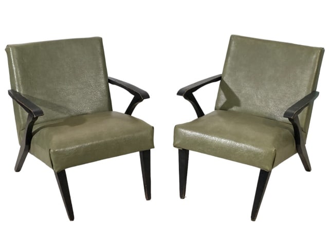 PAIR OF 1960'S CZECH LEATHER