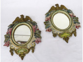 PAIR OF 19TH C. CAST IRON POLY