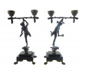 PAIR OF 19TH C. CLASSICAL FIGU
