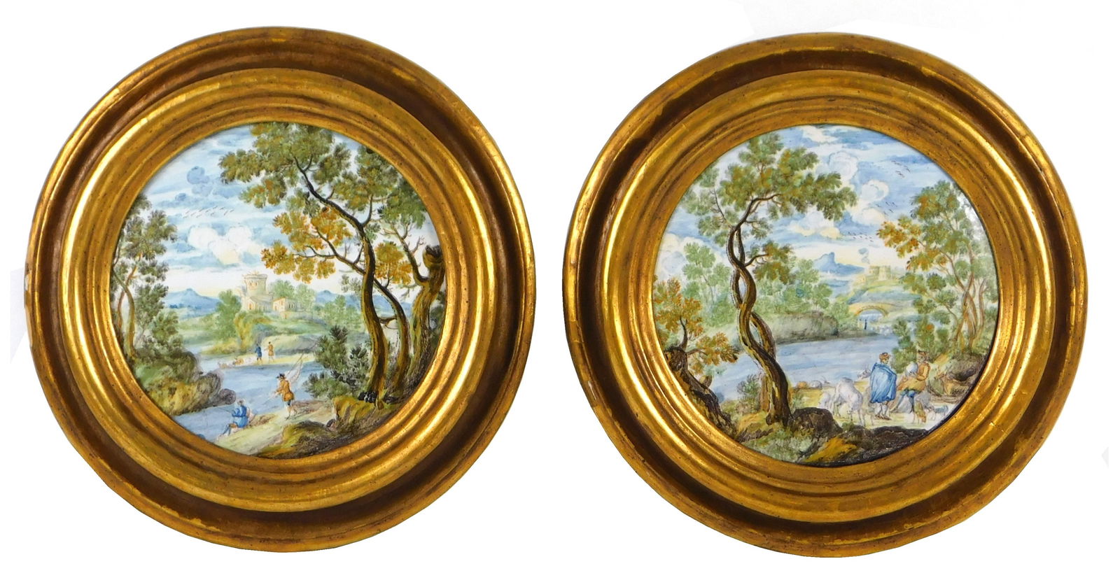 PAIR OF 19TH C. CONTINENTAL HAND