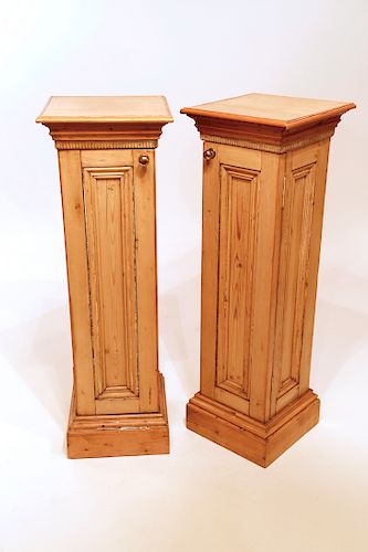PAIR OF 19TH C. ENGLISH PINE