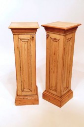 PAIR OF 19TH C. ENGLISH PINE P