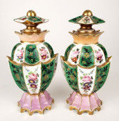 PAIR OF 19TH C. JACOB PETIT PO