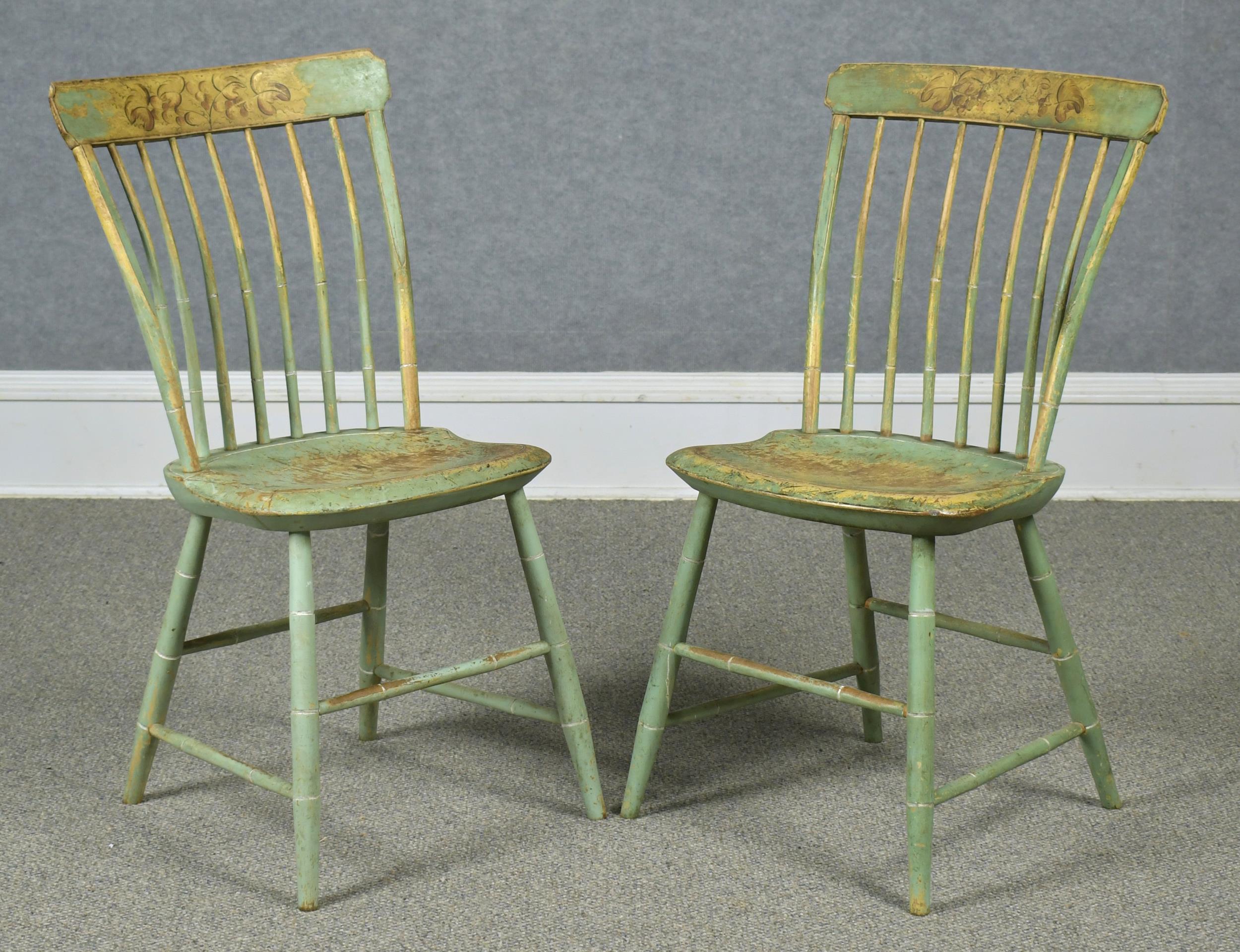 PAIR OF 19TH C. JOSEPH WILDER