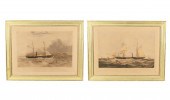 PAIR OF 19TH C. MARITIME ENGRA