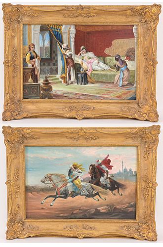 PAIR OF 19TH C. ORIENTALIST