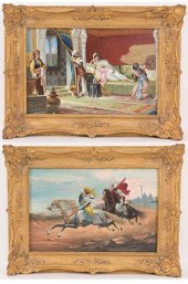 PAIR OF 19TH C. ORIENTALIST SC