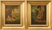 PAIR OF 19TH C. PASTORAL OILS