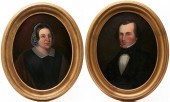 PAIR OF 19TH C. SOUTHERN PORTR