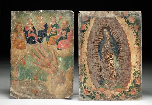 PAIR OF 19TH C. SPANISH COLONIAL