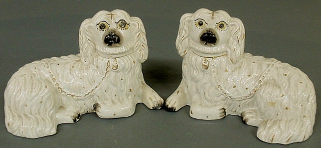 Pair of 19th c. Staffordshire