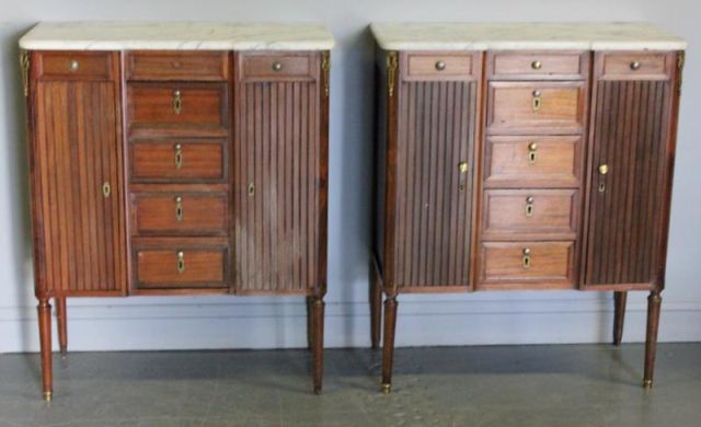 Pair of 19th Cent Louis XVI Style
