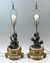PAIR OF 19TH CENTURY FRENCH BR