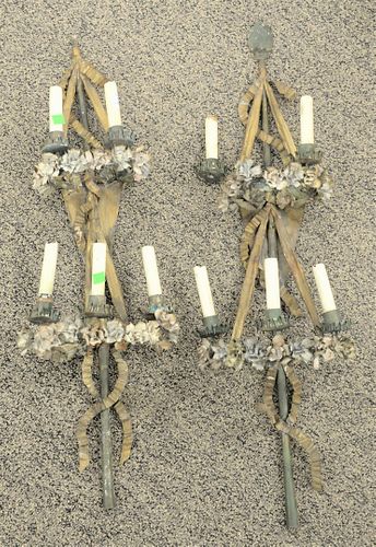 PAIR OF 19TH CENTURY FRENCH TOLE