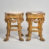PAIR OF 19TH CENTURY GILTWOOD