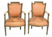 PAIR OF 19TH CENTURY LOUIS XVI