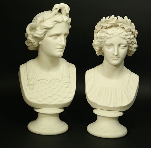 PAIR OF 19TH CENTURY PARIAN