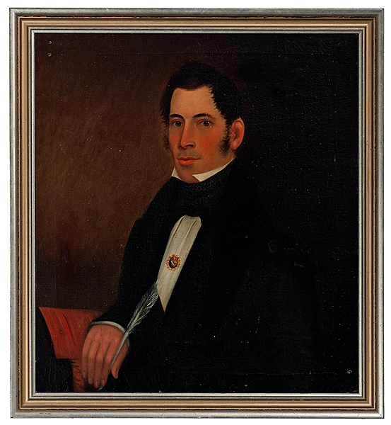 Pair of 19th Century Portraits by