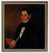 Pair of 19th Century Portraits