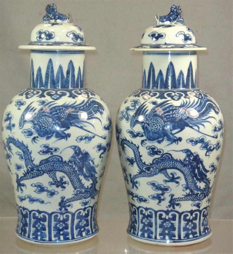 Pair of 19th/20th c Chinese