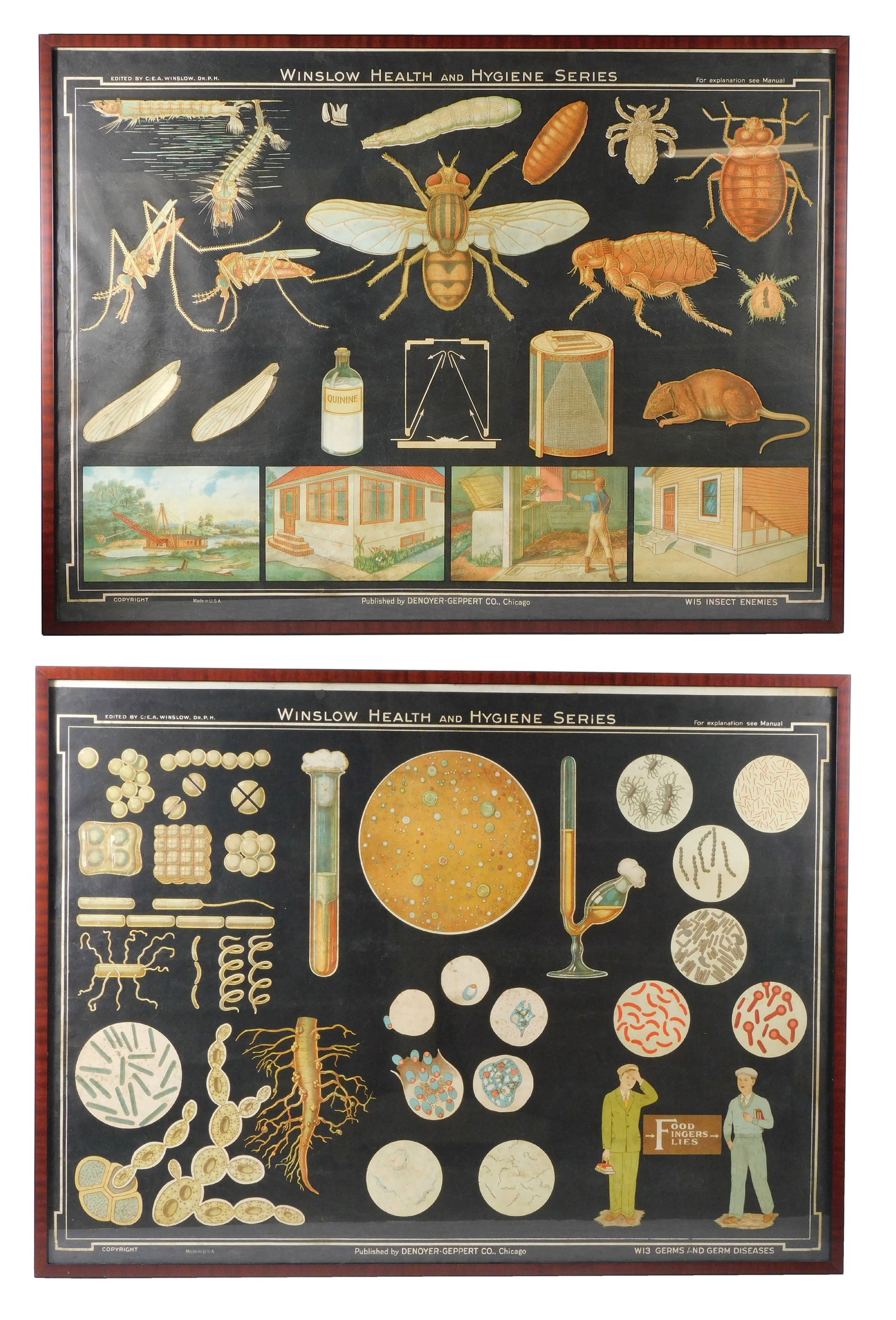 PAIR OF 20TH C. WINSLOW HEALTH