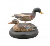 PAIR OF A. ELMER CROWELL MINIA